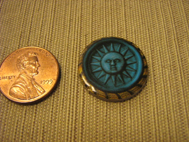 Blue Sun Board Game Piece